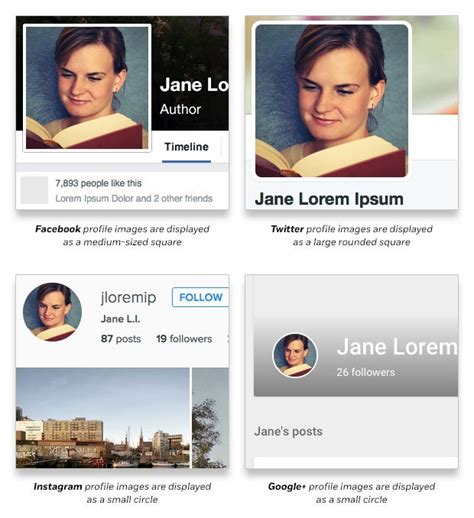 picture perfect social media profile photos news for authors