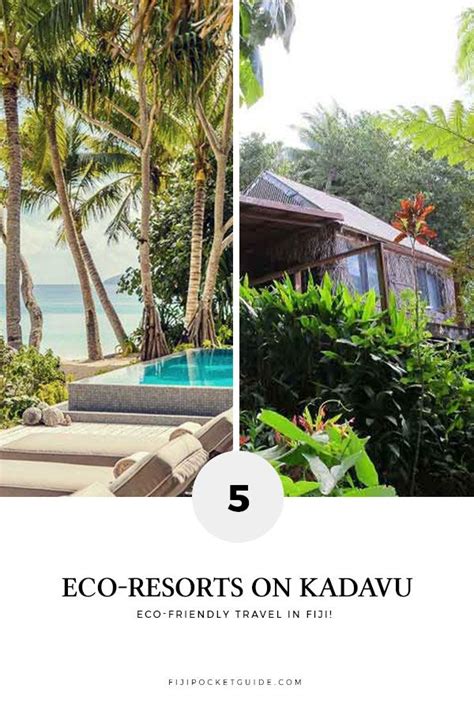 5 Best Eco Resorts On Kadavu Eco Friendly Travel Eco Travel Fiji Resort