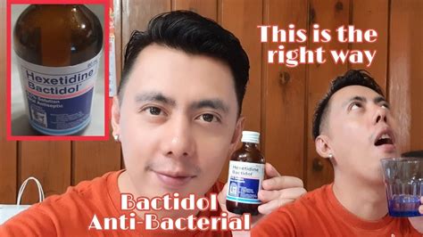 4 Tips How To Correctly Use Bactidol Oral Gargle For Sore Throat