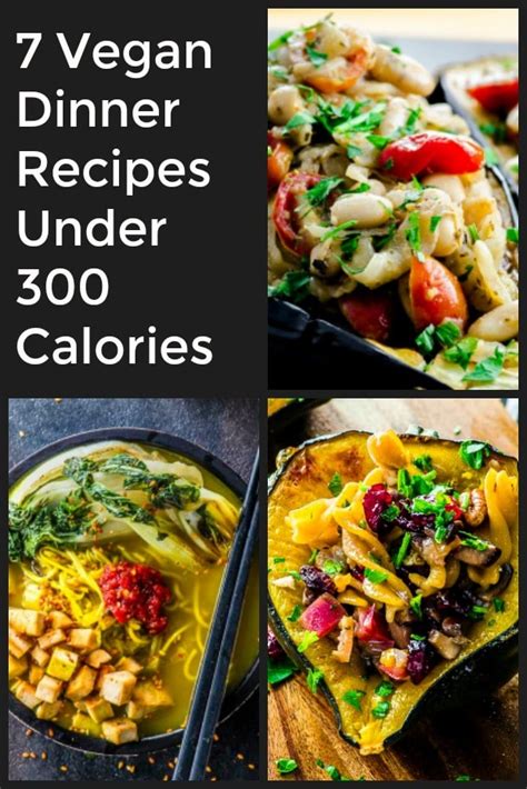 Add a side of veggies like the picture and you are right. 7 Vegan Dinner Recipes Under 300 Calories - May I Have That Recipe?