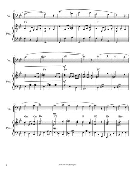 Let Me Call You Sweetheart Violoncello Solo Chords Piano Accompaniment Music Sheet Download