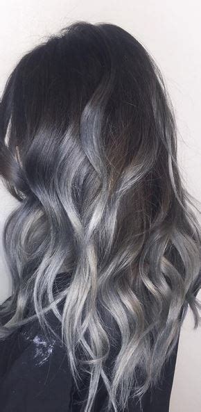 Mane Interest Before And After Silver Balayage Storm