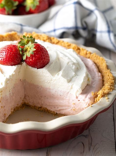 No Bake Strawberry Cream Pie Red White And Blue Recipes Popsugar Food Photo 37