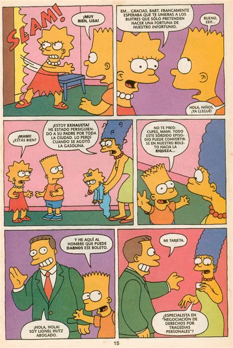 El 1ercomics De Los Simpsons Scanneado1995 Taringa