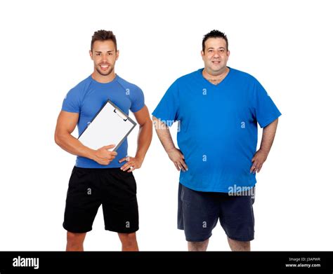 gym coach cut out stock images and pictures alamy