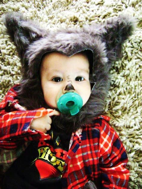 Learn how to make a diy werewolf dog costume by upcycling a button up shirt and a piece of denim. Homemade baby werewolf halloween costume | Halloween costumes for big kids, Baby halloween ...