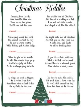 I spy a christmas tree: Kids Fun Christmas Riddle Game by 31 Flavors of Design | TpT
