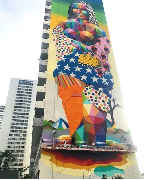 @themuseumofurbanart / Day 4 of the giant mural by @okudart #streetart ...
