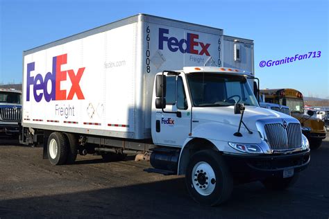 The company was founded in 1971 by frederick w. FedEx Freight International 4300 Straight Truck | Trucks, Buses, & Trains by granitefan713 | Flickr