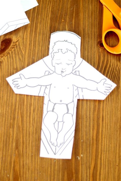 Pop Up Baby Jesus Printable Activity Do Small Things With Great Love
