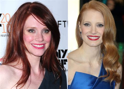 Its Official—jessica Chastain And Bryce Dallas Howard Are Not The Same