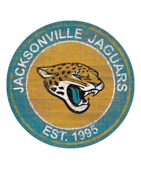 The iconic jaguar logo is instantly recognizable to drivers throughout the beverly hills area. Jacksonville Jaguars Heritage Logo Sign | zulily | Round ...