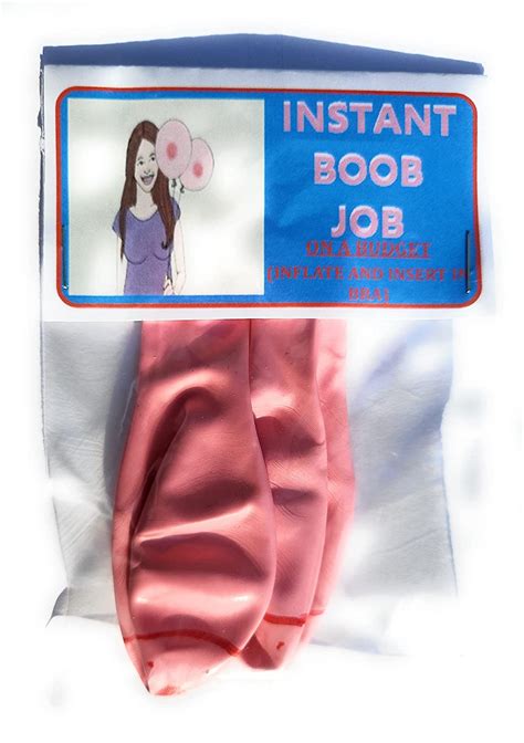 Instant Boob Job Funny Novelty Joke Christmas T Secret Santa My Xxx Hot Girl