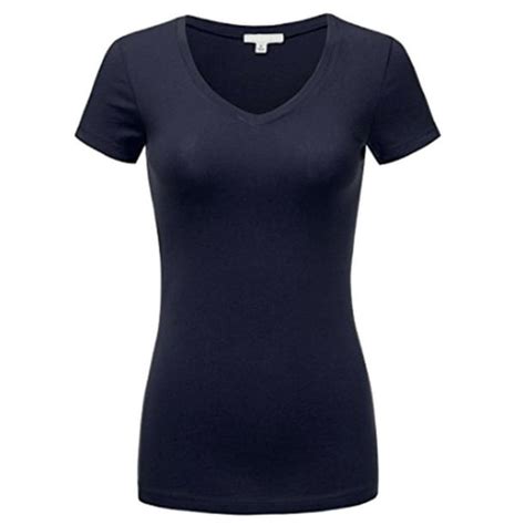 Sexy Plus Size Low Cut Cleavage V Neck T Shirt Tee Top 1x2x3x Walmart