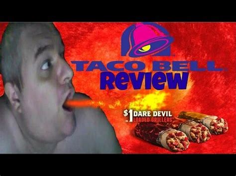 Taco Bell Dare Devil Loaded Grillers TRIPLE THREAT REVIEW YouTube