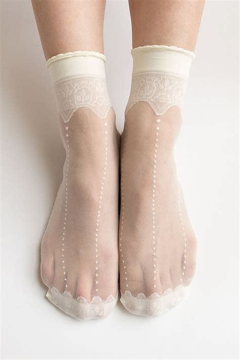sheer see through socks with images ankle socks socks shoes