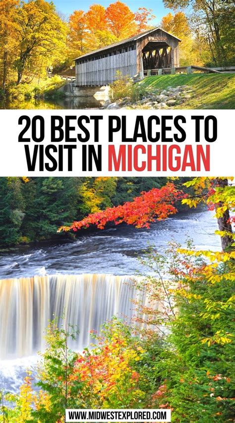 20 Best Places To Visit In Michigan Fall In Michigan Michigan Road