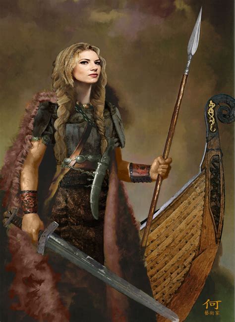 Odin S Ravens And Valkyrie Google Search Viking Warrior Woman