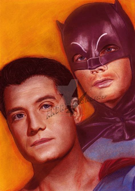 Batman And Superman Reeves And West By Andrewoonline Batman And