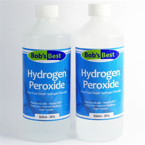 Food Grade Hydrogen Peroxide 35 1 Litre Food Grade Hydrogen Peroxide