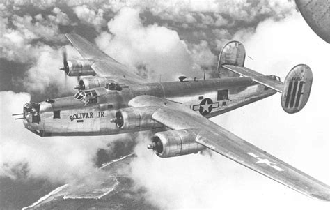 B 24 Liberator Bomber In World War Ii