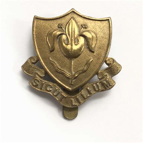 Magdalen College School Otc Oxford Cap Badge
