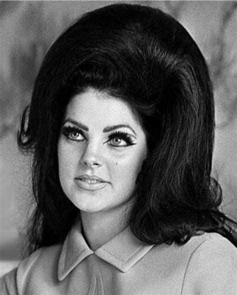 Portraits of Priscilla Presley With Her Very Big Hair From the 1960s ...