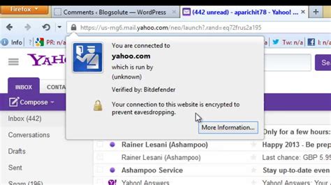 Enable Ssl Encryption On Yahoo Email Account Youtube