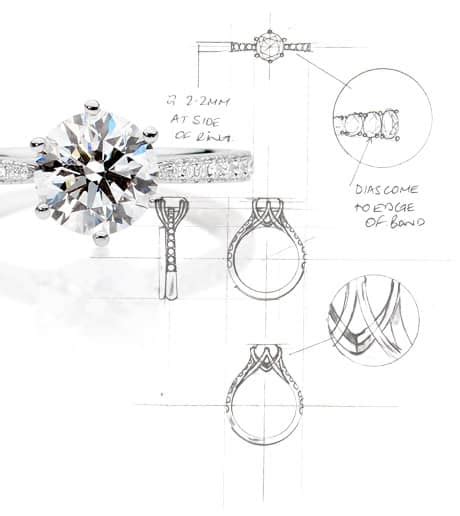 How Is A Bespoke Engagement Ring Made Varoujan Jewellers
