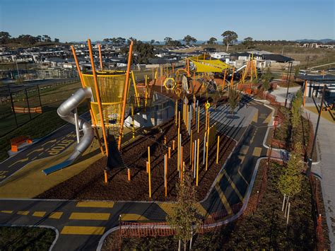 Kompan Playground At Moncrieff Recreation Park Australia