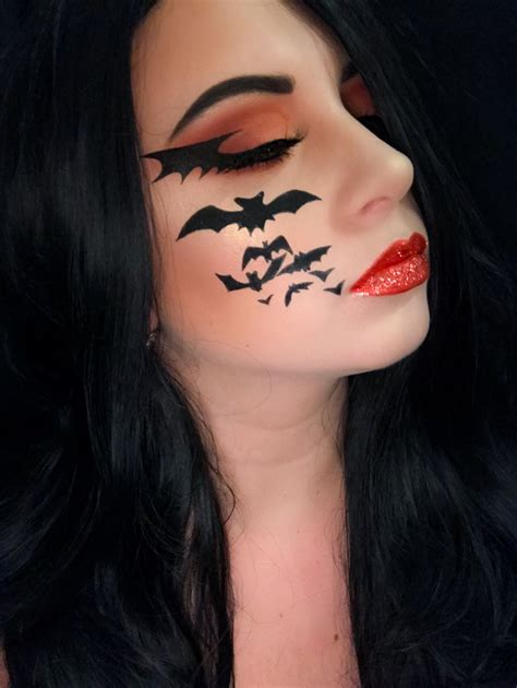 Bat Halloween Makeup Makeup Hair Makeup Halloween Makeup