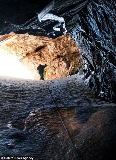 Booming Ice Chasm Underground Chamber Beneath Rocky Mountains Has