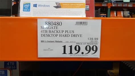 We also have to mention that 2tb and larger drives have. Seagate 4TB Backup Plus Desktop Hard Drive | Costco Weekender