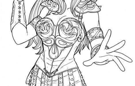 Download Coloring and Drawing: Xena Warrior Princess Coloring Pages