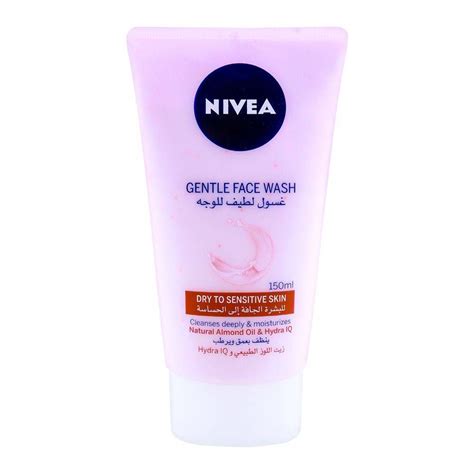Buy Nivea Gentle Face Wash Dry To Sensitive Skin 150ml Online At Best