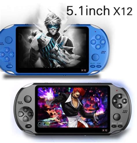 X12 Handheld Game Player 8gb Memory Portable Video Game Consoles With 5