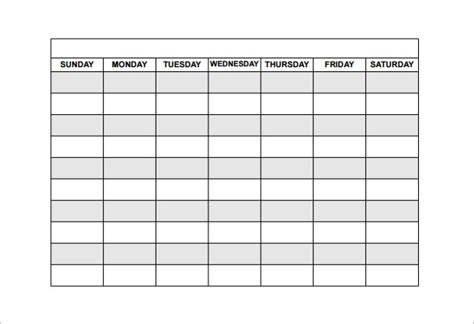 schedule template task list templates