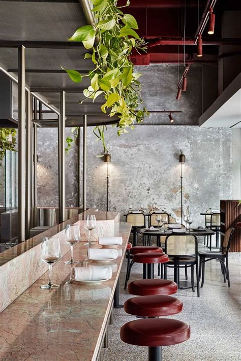 墨尔本pentolina优雅工业风意大利休闲餐厅设计 设计之家