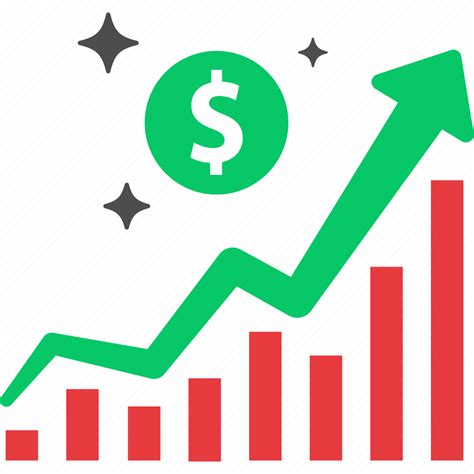 Growth Profit Investment Bull Market Bullish Earning Stock Icon