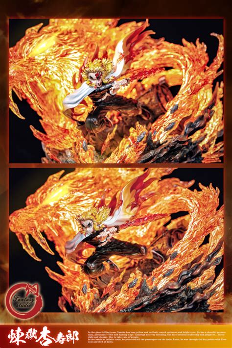 【in Stock】fantasy Studio Demon Slayer Rengoku Kyoujurou 16 Scale Resin