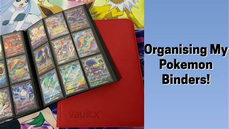 how to sort pokemon cards in binder massar kishaba