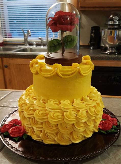 Beauty And The Beast Cake Belle Cake Cake Cupcake Cakes