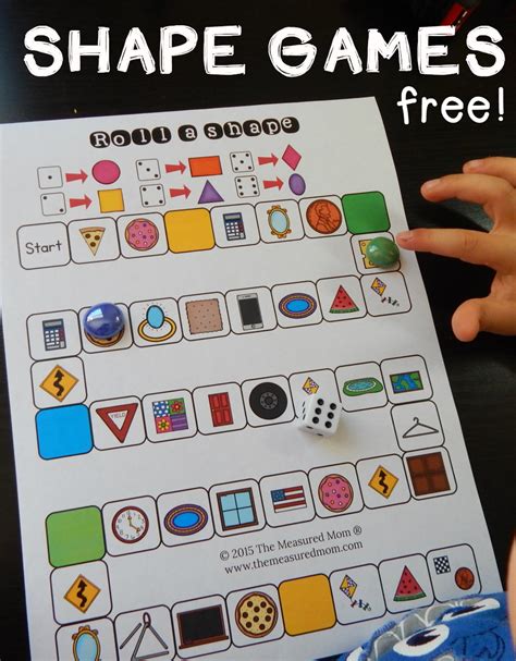 Shape Identification Games Shapes Kindergarten Kindergarten Geometry