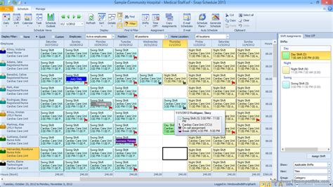 Snap Schedule Employee Scheduling Software 5030 Free Download