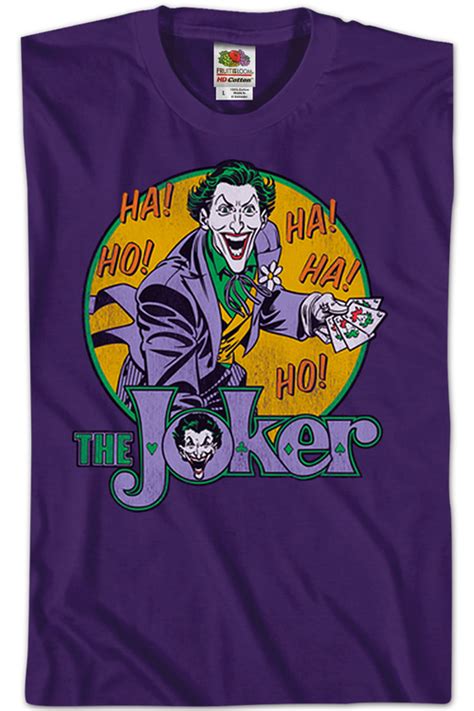 Laughing Joker Batman T Shirt Mens T Shirt