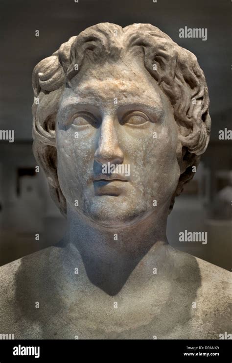Alexander King Of Macedonia 336 353 Bc Roman Copy Bronze Lysippos