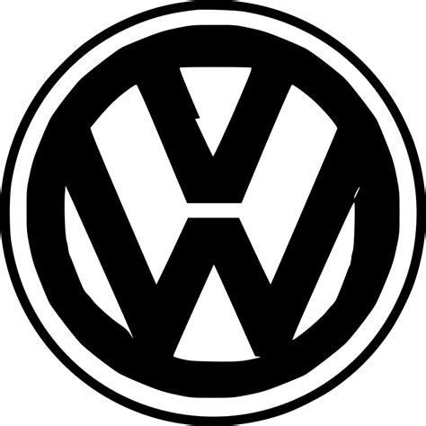 Vw Volkswagen Auto Logo Brand Label Automobile Svg Png Icon Free