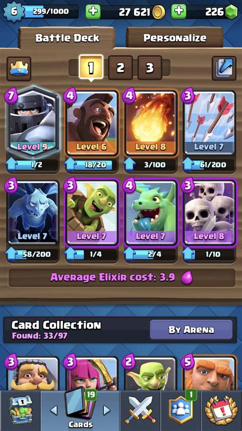 If this deck doesn't work for you, try these: This is my deck. I am only in arena 4. I would like some ...