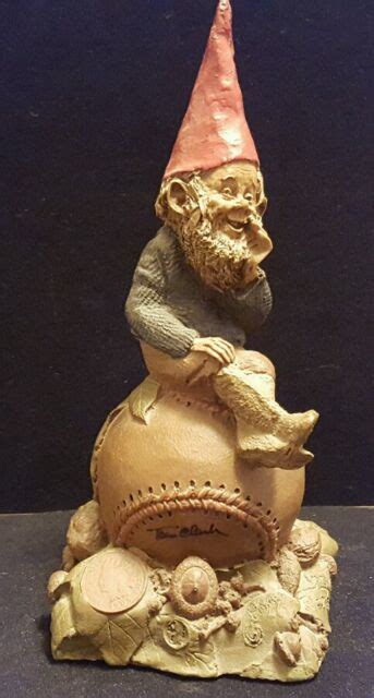 Tom Clark 1984 Gnome Homer Signed Vintage Baseball Figurine Statue