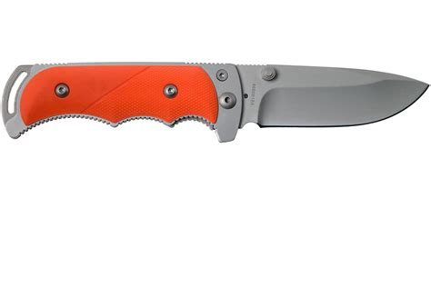 Gerber Freeman Guide Folder 31 003707 Drop Point Orange Fine Edge